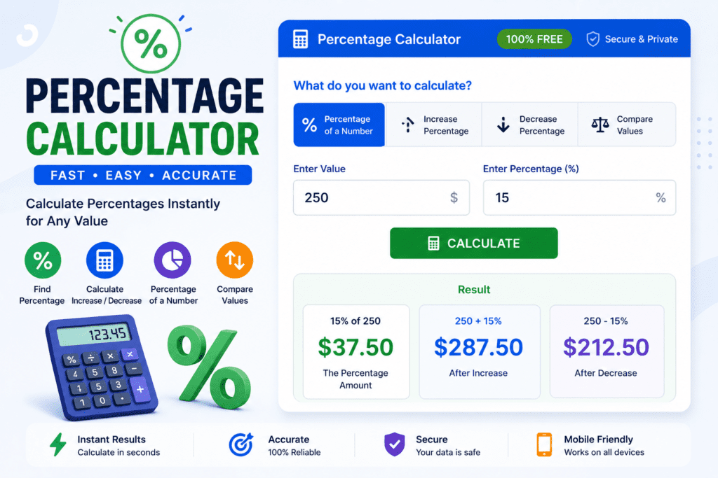 Percentage Calculator