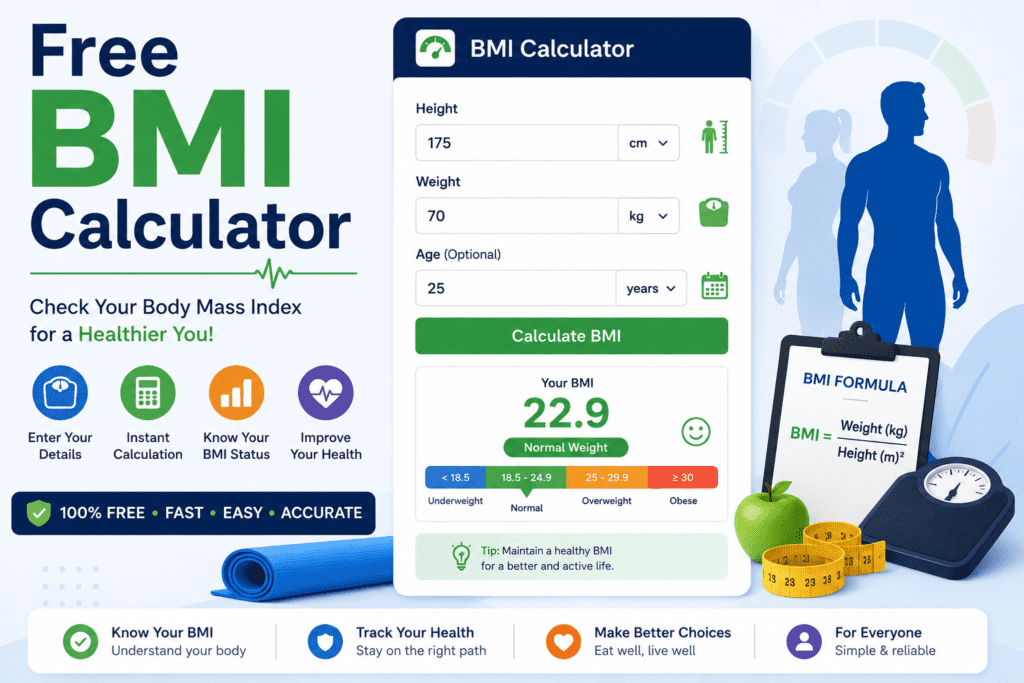Free BMI Calculator