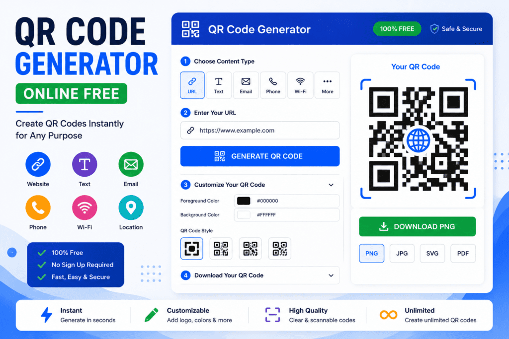 qr code generator online free
