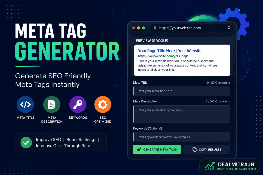 meta tag generator.