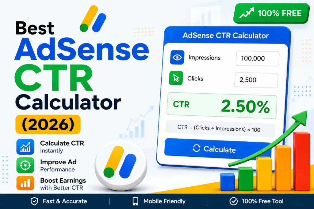 AdSense CTR Calculator